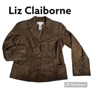 SALE!! Faux suede chocolate brown super soft blazer.  5